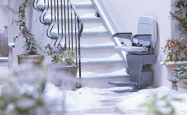 robust stairlift for outdoor