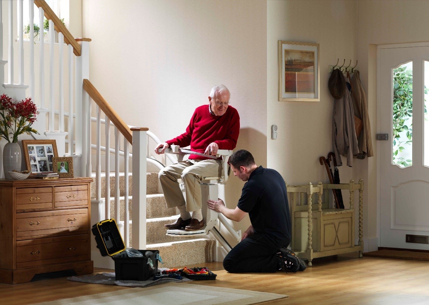 battery powered stairlift