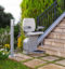stair chair lift for outdoor spaces