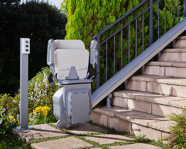 outdoor stair seat lift