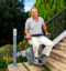 chair lift for outdoor stairs